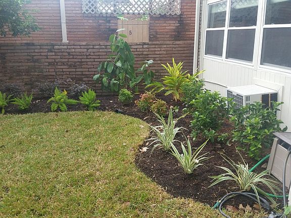 Landscaped courtyard (pre-freeze!)
