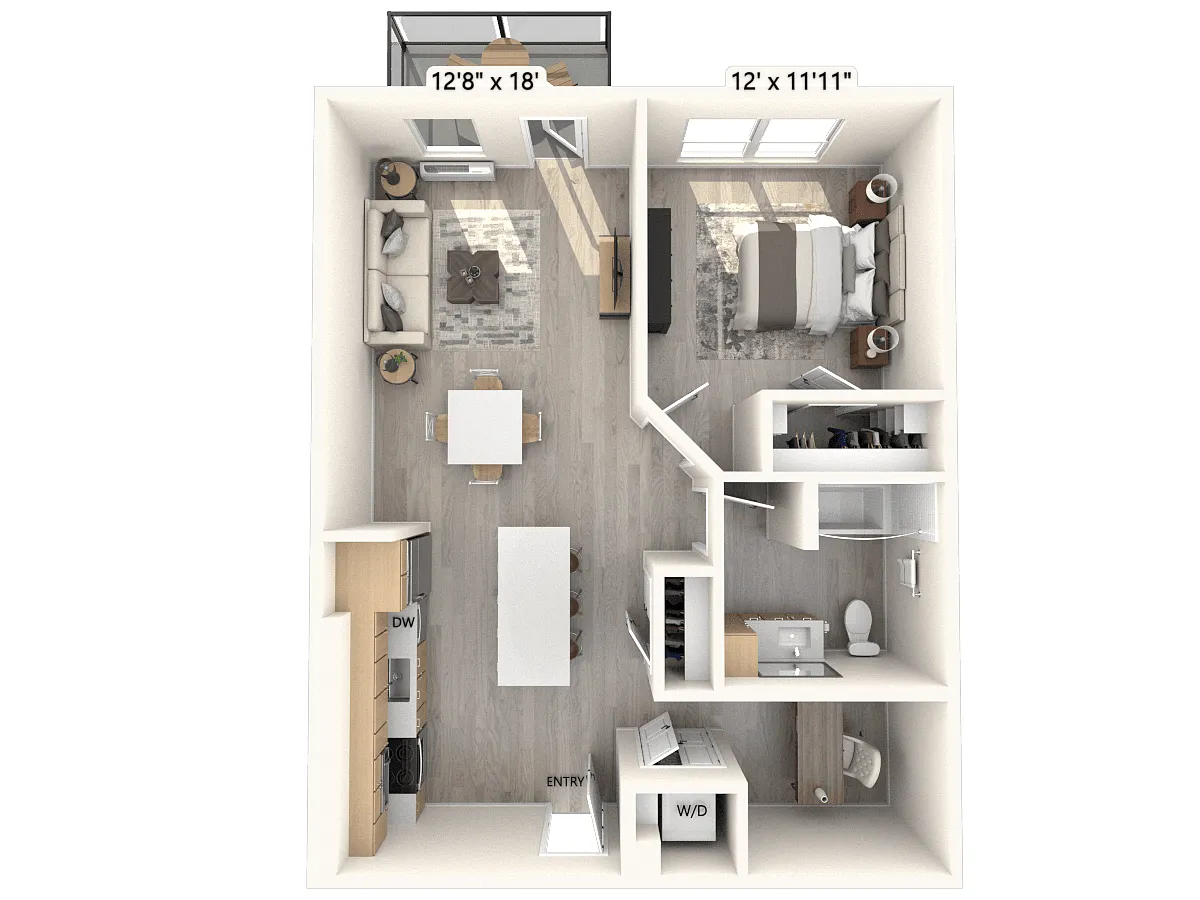 Floor plan A7D-1