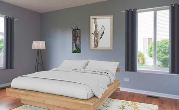 Bedroom #2 virtually staged