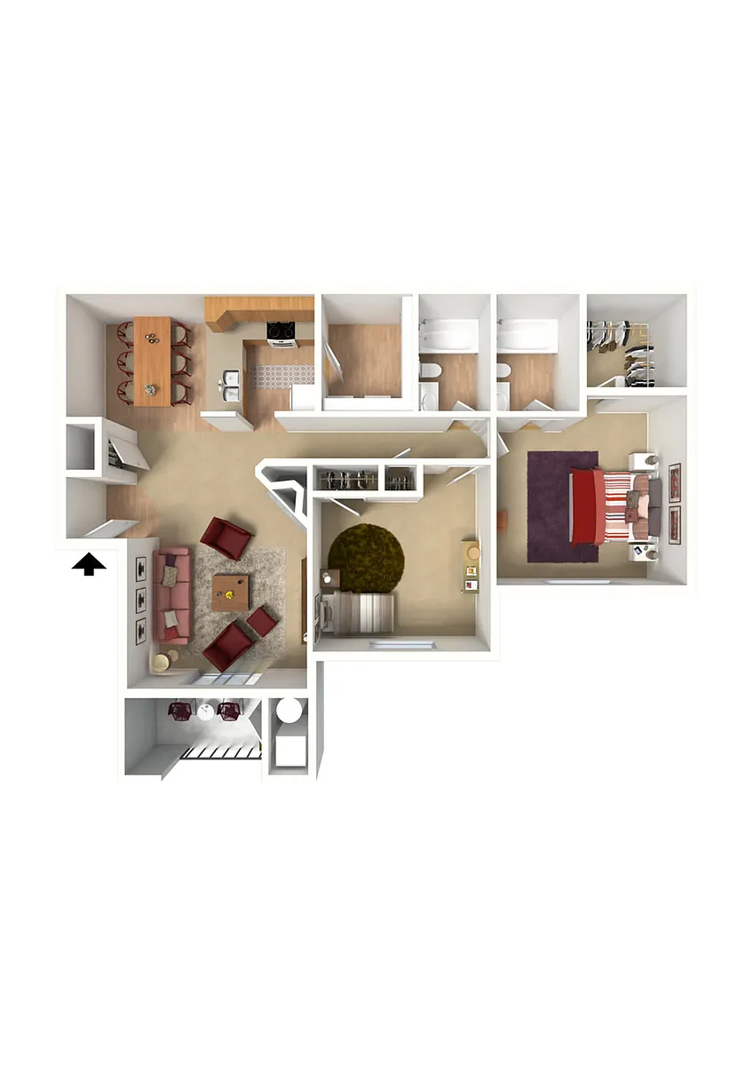 Floor plan Shoshone