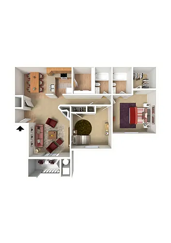 Floor plan Shoshone