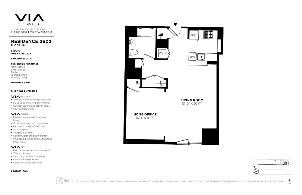 Building Photo - 625 W 57th St #2602