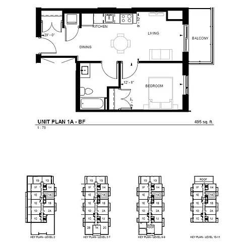Floor plan 406