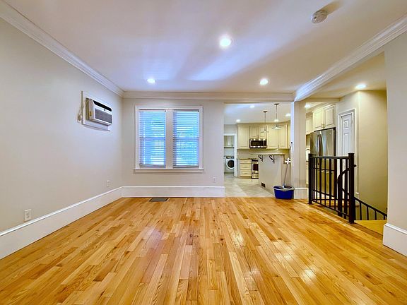 Living room. Bedroom #1 is behind this room facing Allston Street.