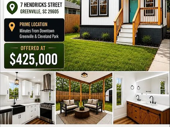 7 Hendricks St, Greenville, SC 29607