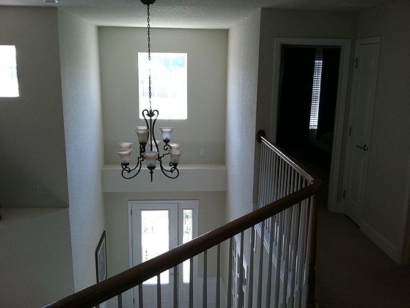 grand two-story entrance