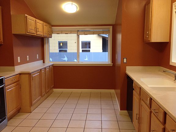 Large, bright kitchen