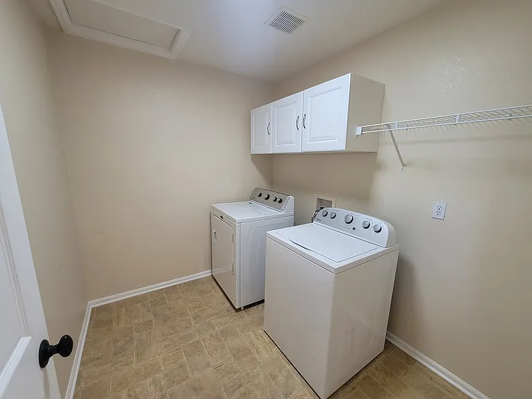 upstairs laundry