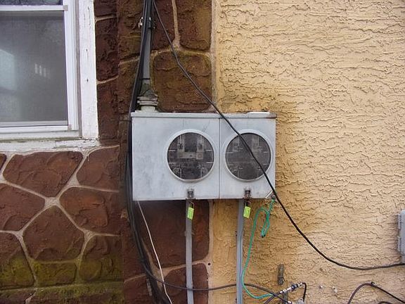 electrical meters boxes