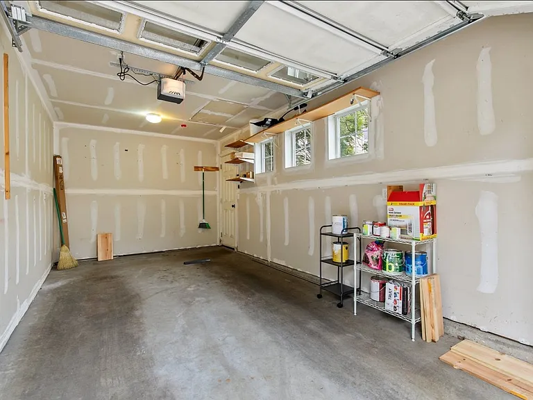 Covered garage