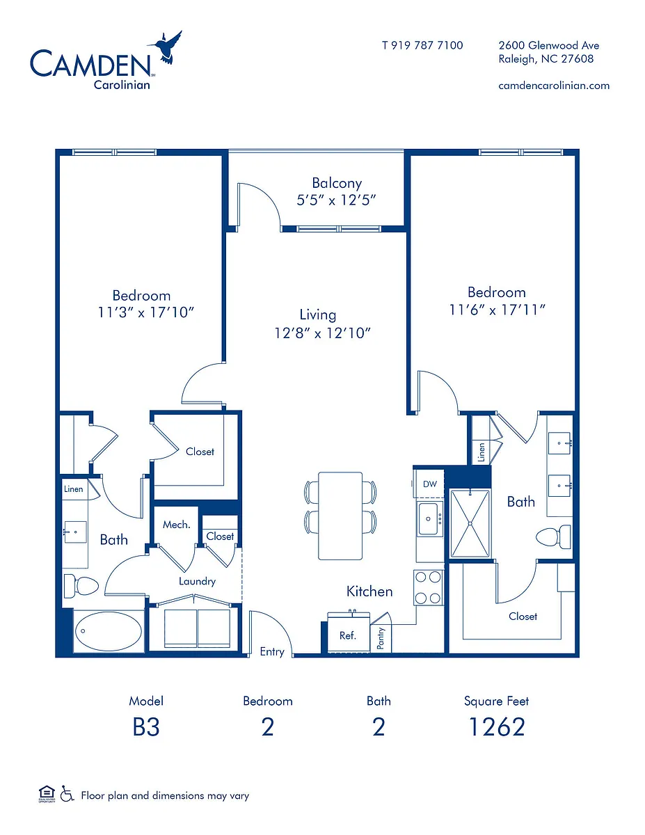 Floor plan B3