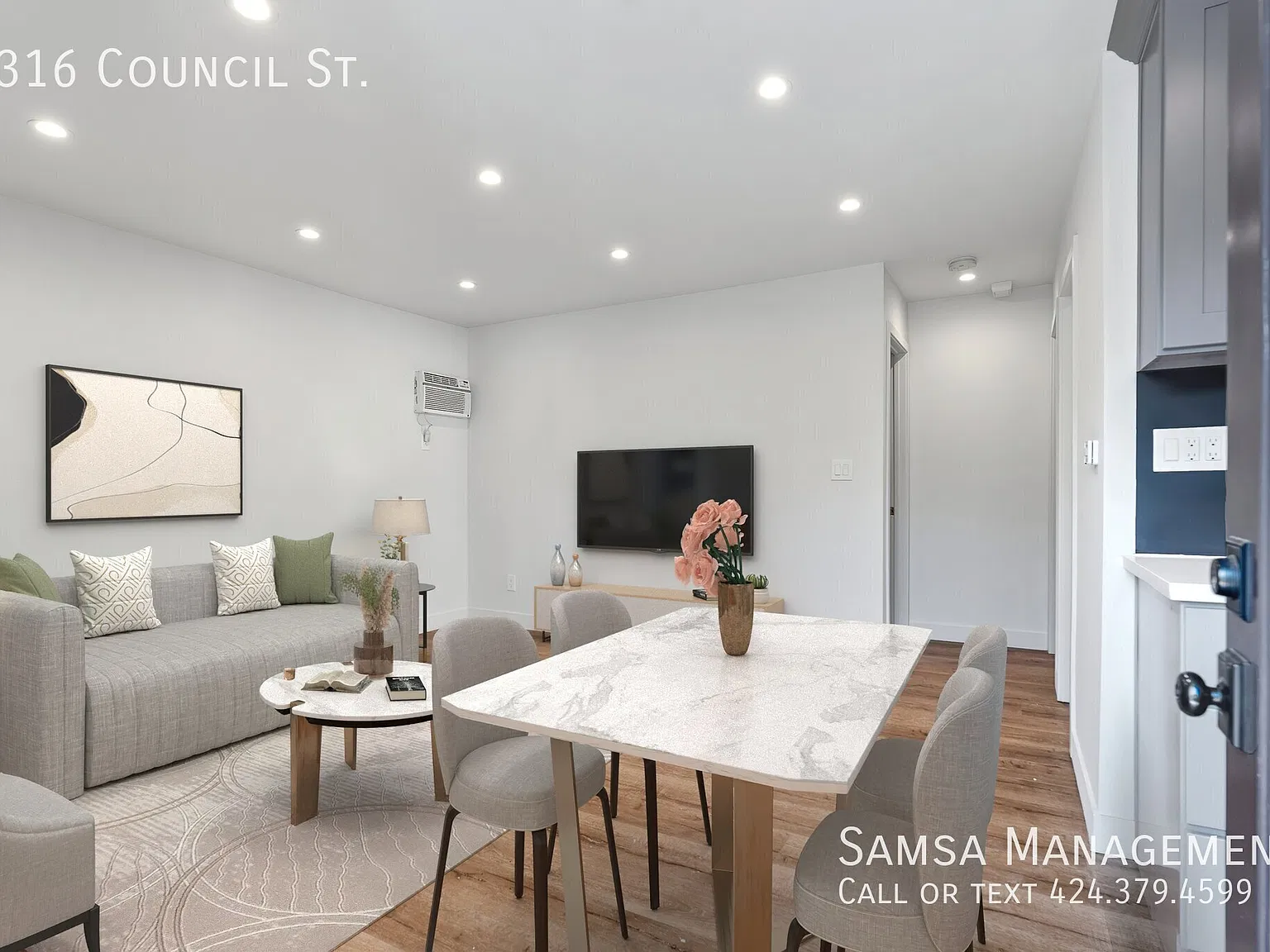 Cozy 2bd/1ba with Gorgeous Kitchen and W/d In Unit (3316) — Photo 4