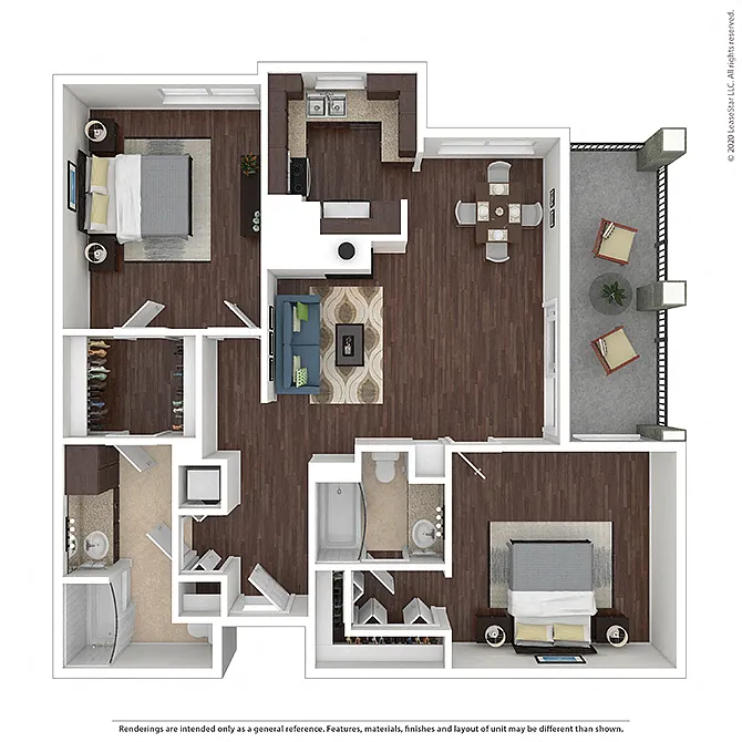 Floor plan Tuscany