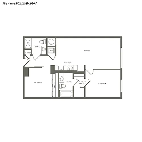 Floor plan B2