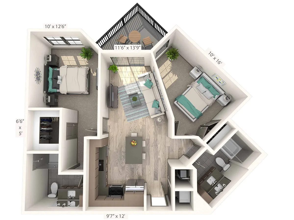 Floor plan Deco