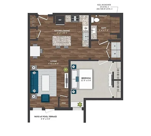 Floor plan B10-ADA