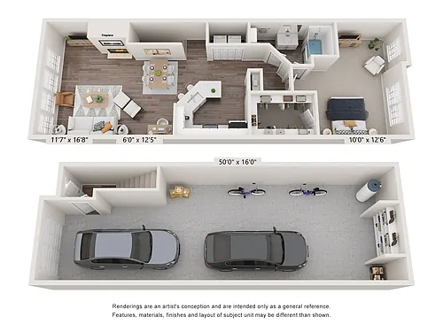 Floor plan A1A