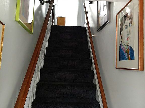 Stairs to upper floor.
