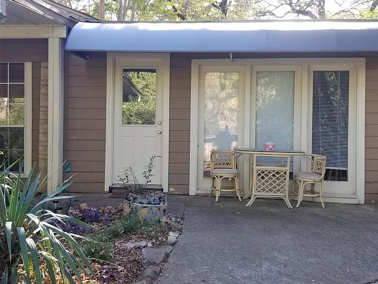 Older picture of the front entry