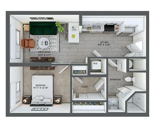 Floor plan The Artist - JR1 LL