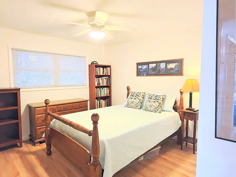 Third hall bedroom, closet to the right.