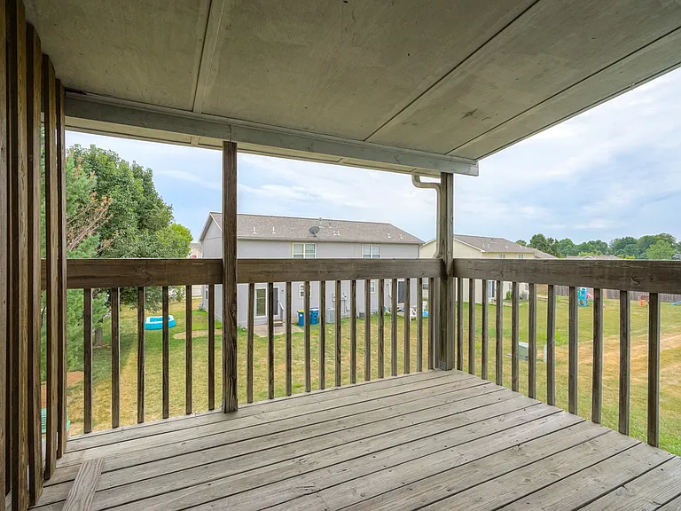 Covered deck
