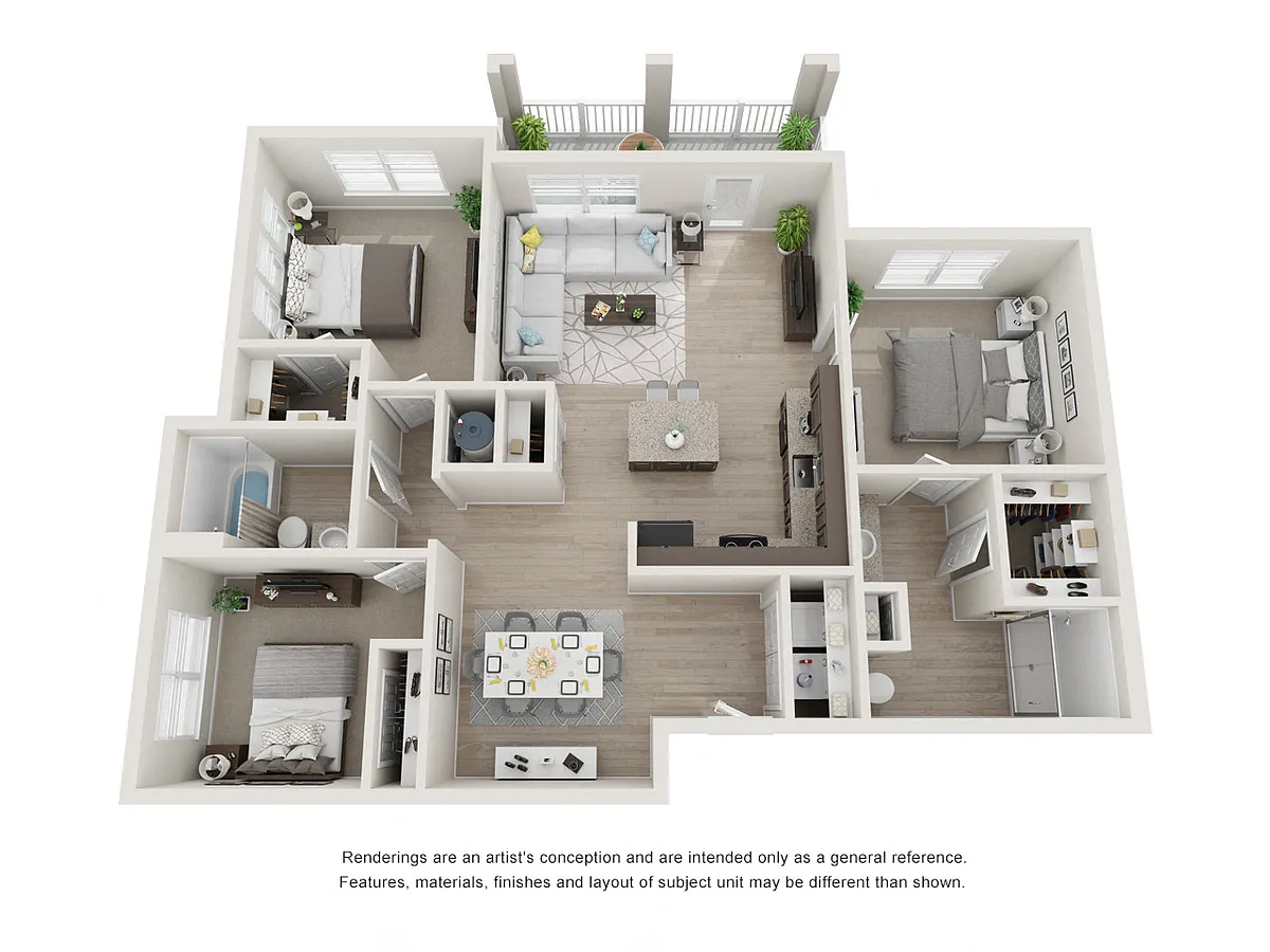 Floor plan C1