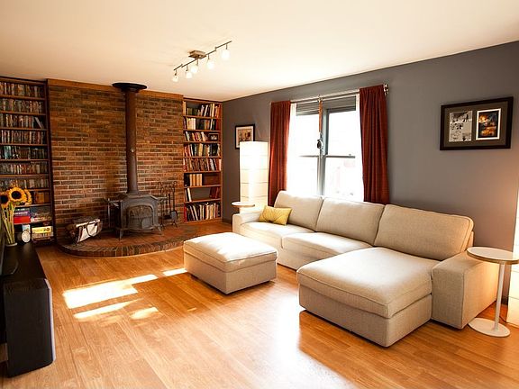 Family Room with Pergo Brand Laminate Flooring