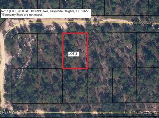 LOT 6237 Three Olgethorpe Ave, Keystone Heights, FL 32656