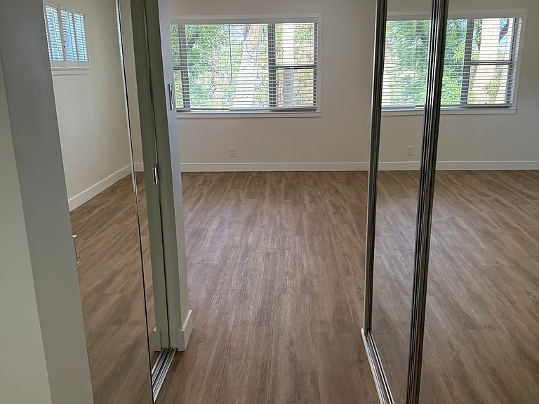 2 sets of closets