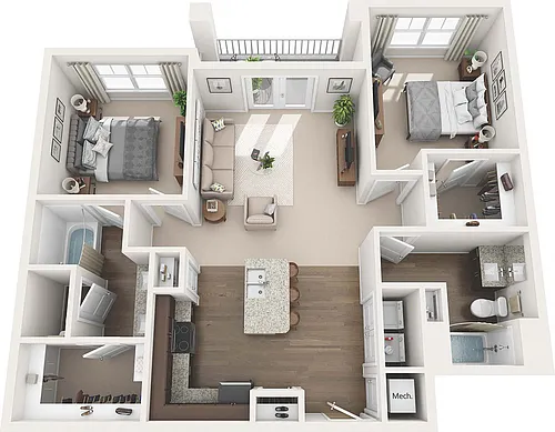 Floor plan Sea Isle/Brigantine