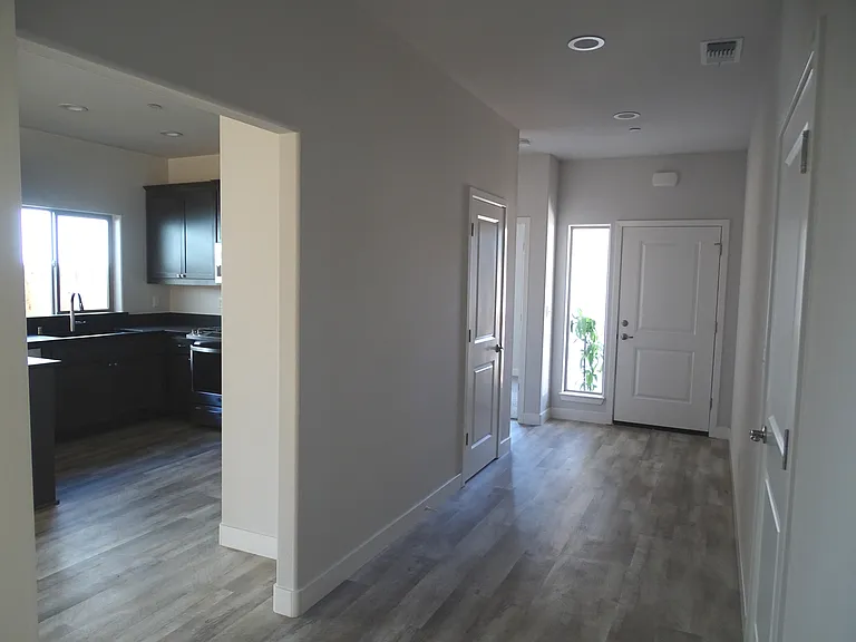 Spacious entry way.