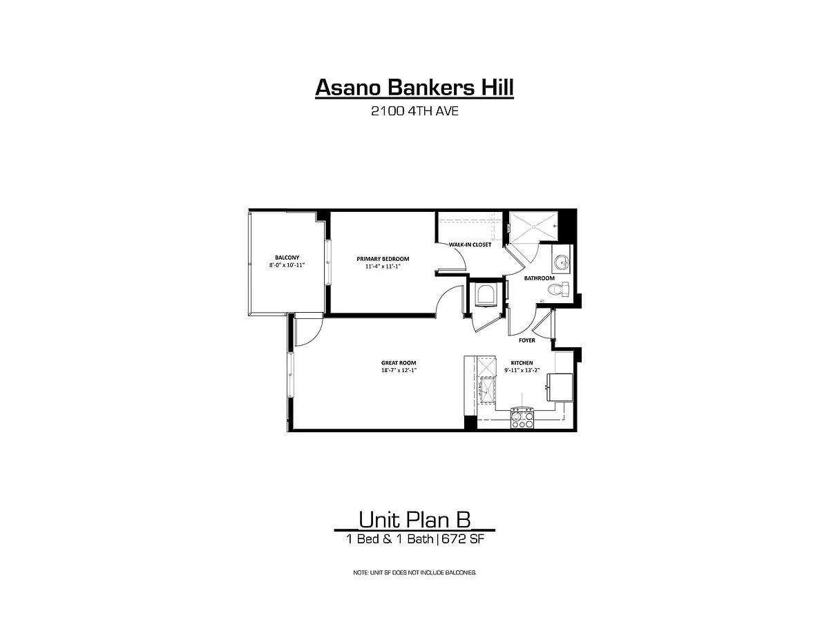 Floor plan Plan B