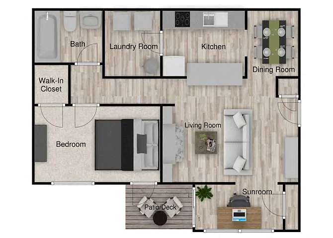 Floor plan The Willow