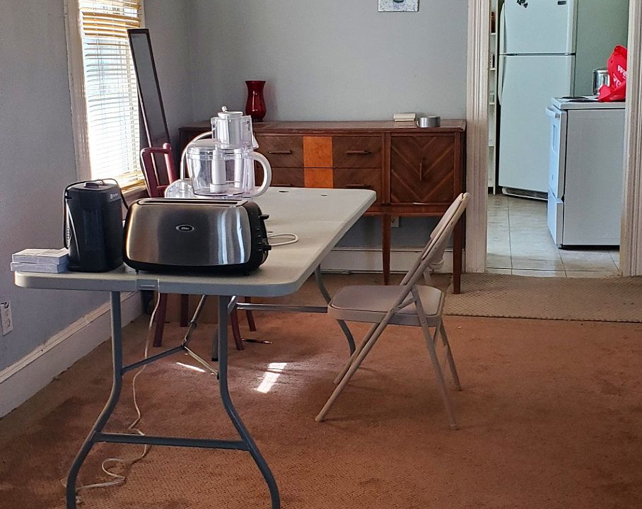 Dining Room with Work Table