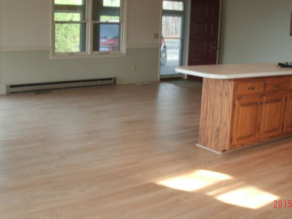 Open livingrm/kitchen/dining