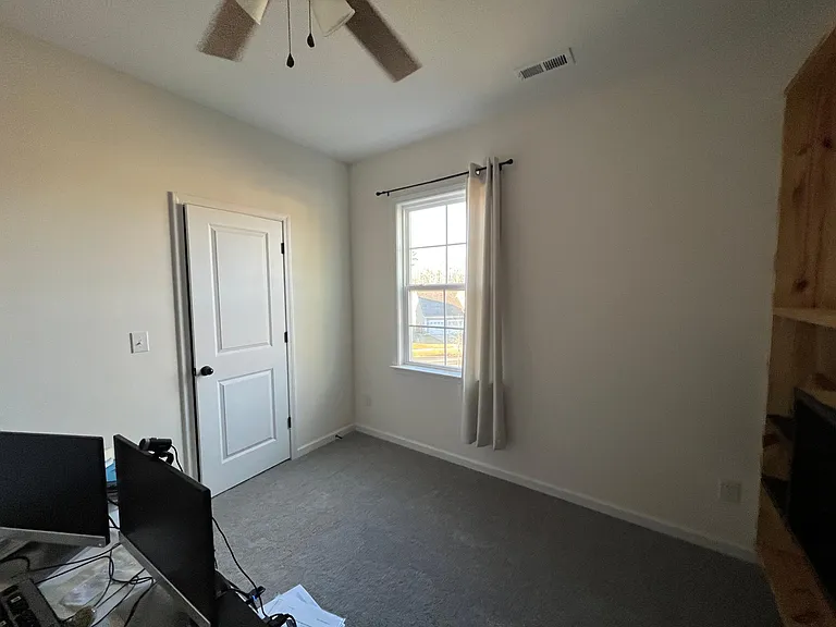 5th bedroom / office with walk in closet and shared bath
