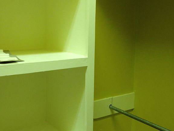 Large walk in closet view 1