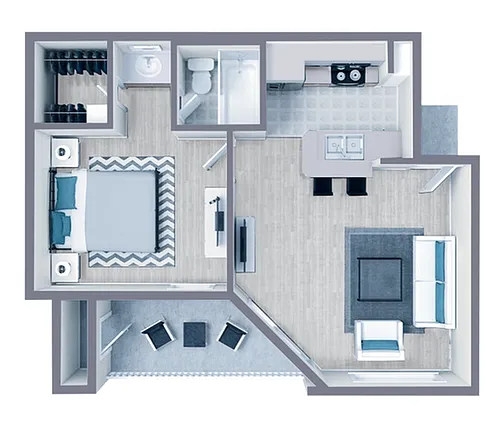 Floor plan A1 Gold