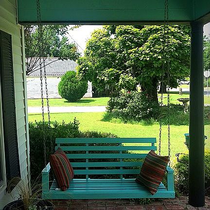 Front Porch Facing North