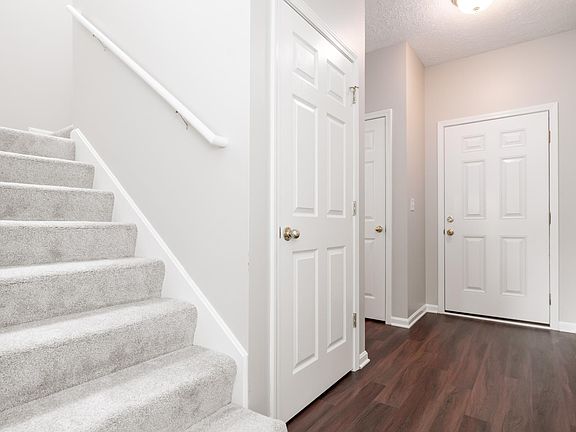Entryway Closet and Stairs