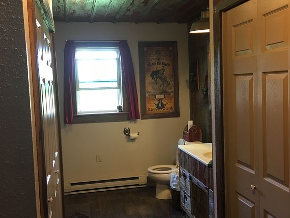 Bathroom.  Laundry in closet