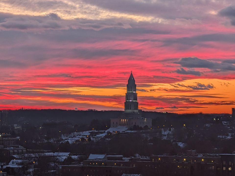 Sunset (view from your balcony)