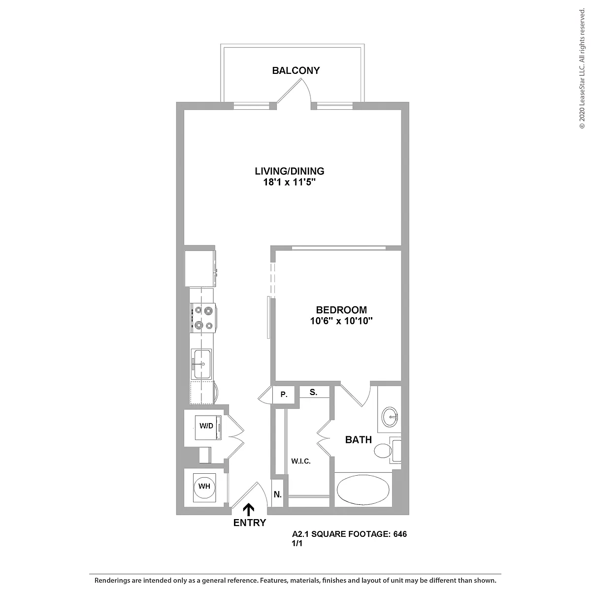 Floor plan A2