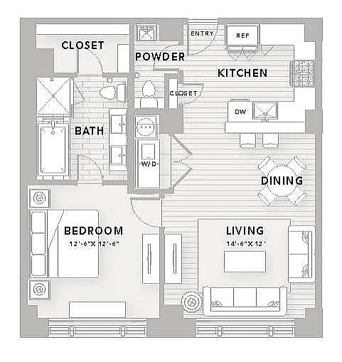 Floor plan A12