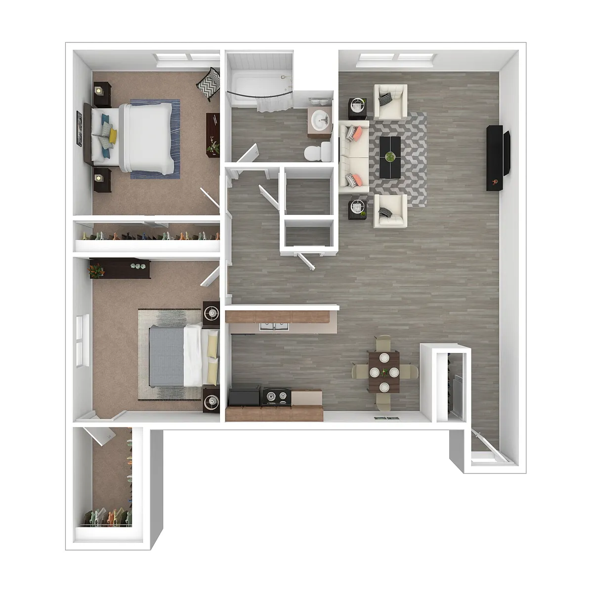 Floor plan B2
