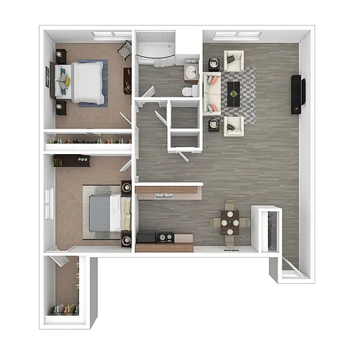 Floor plan B2