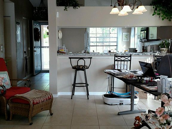 View from Dining area