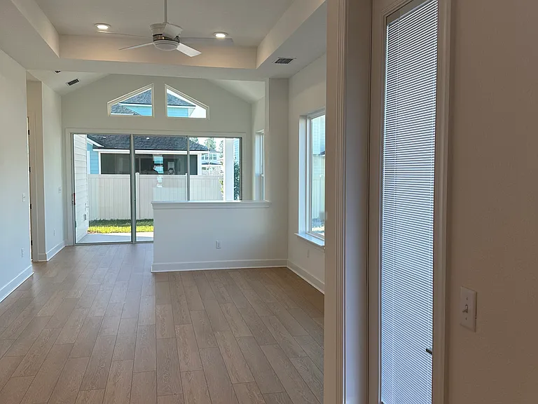 Entry with view thru to living room