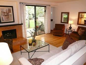 living rm & green belt